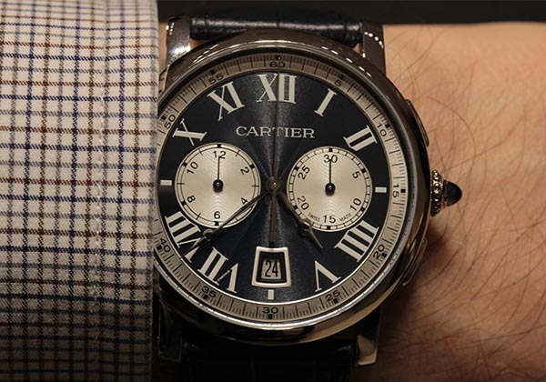 The one that got away: blue Cartier Rotonde Chronographe