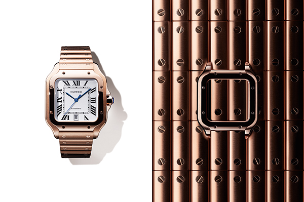 The style and the Cartier Santos 2018