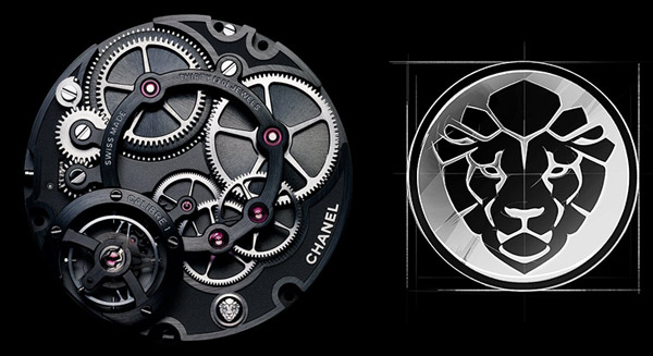 Monsieur de Chanel in platinum