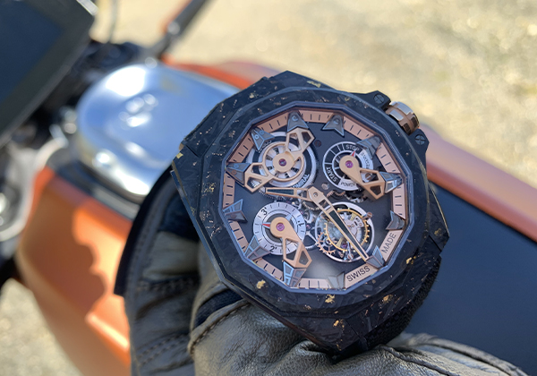 Could this be the best motorbike/watch pairing?