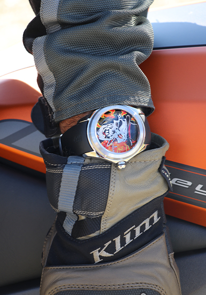 Could this be the best motorbike/watch pairing?