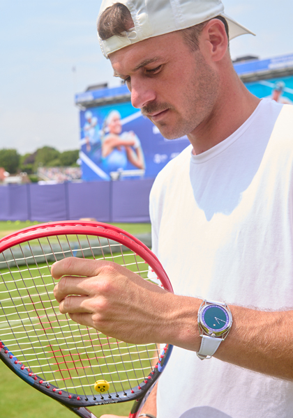De Bethune announces its support to Tommy Paul on the first day of Wimbledon