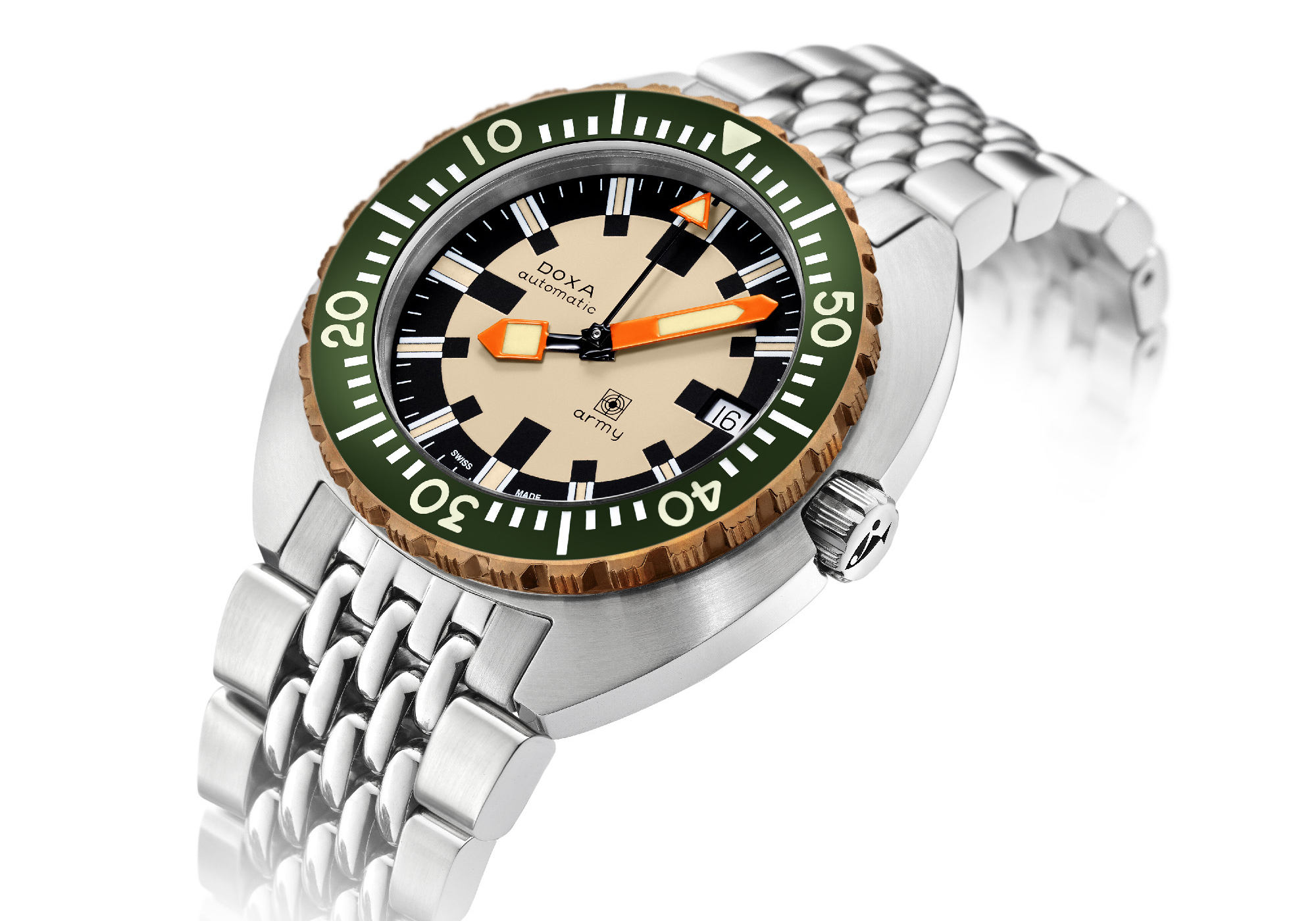 The Stainless Steel Doxa Army is Back 