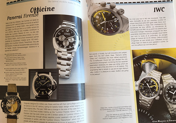 Watchmaking in the year 2000