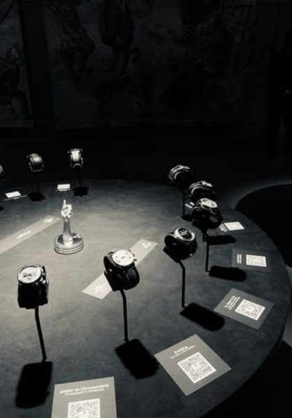 First exhibition in La Chaux-de-Fonds