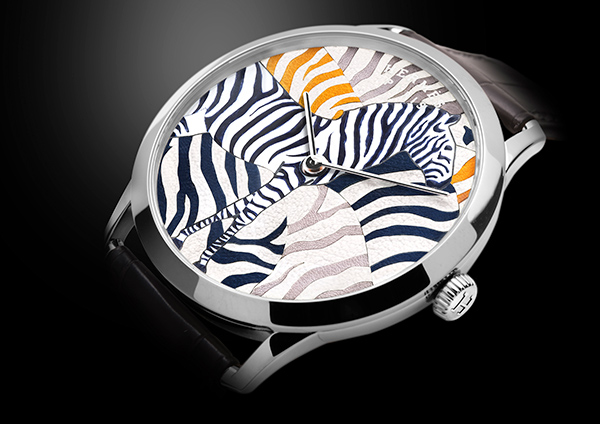 Slim d'Hermès Les Zèbres de Tanzanie and Arceau Cavales