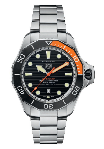 Aquaracer Professional 1000 Superdiver:  Withstanding any pressure 