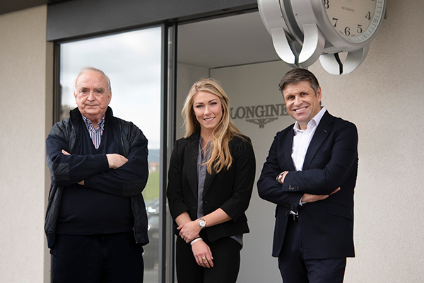 Mikaela Shiffrin visits the headquarters in Saint-Imier