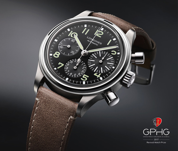 The Longines Avigation BigEye wins Price “Revival” of GPHG 2017