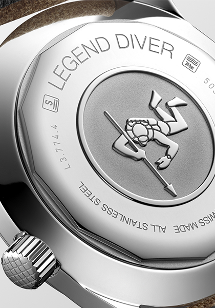 The Longines Legend Diver Watch becomes colourful