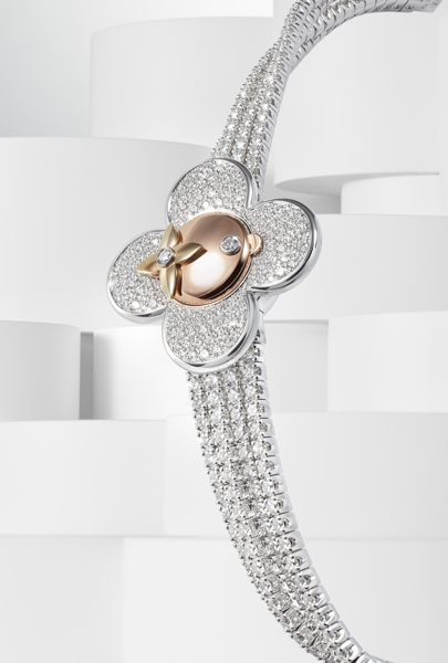 Louis Vuitton Vivienne Bijou secret watch #LouisVuitton #Watches