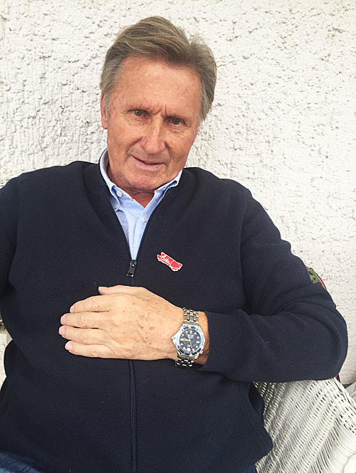 Erich Schärer and his Omega Seamaster