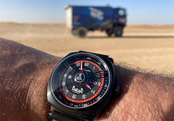  Three Rebellion watches in the colors of the Dakar 
