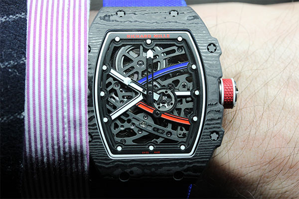 Richard Mille, a rare sighting in captivity