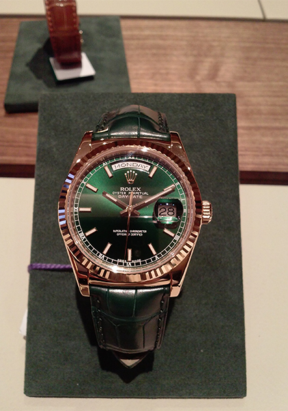 The one that got away: 2013 Rolex Day-Date with leather strap