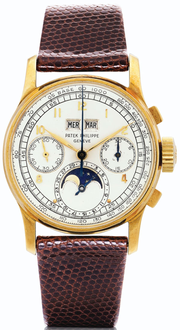 The most expensive watch sold at auction in 2018   