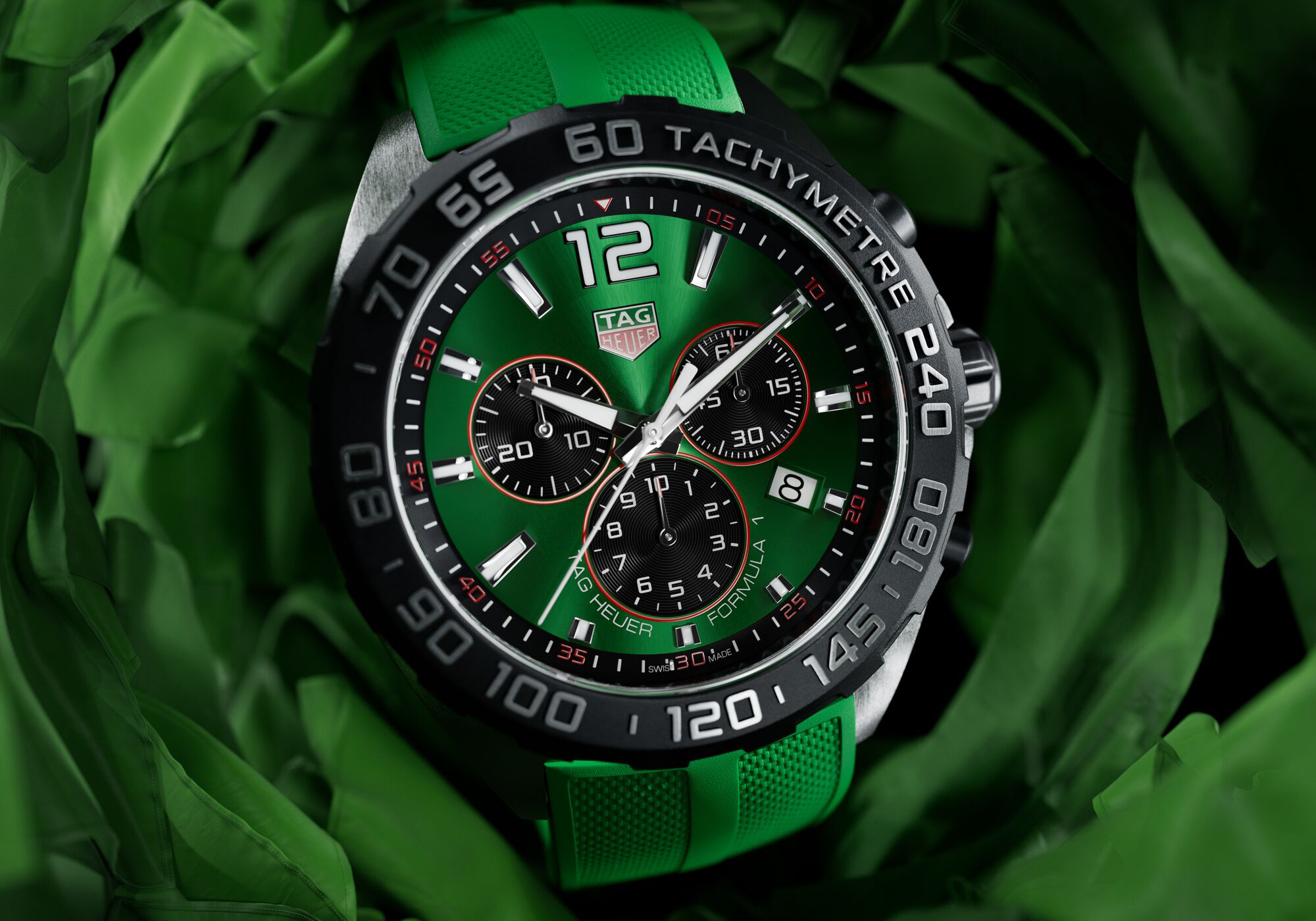 Three Stylish New Chronographs In Bright Racing Colors 