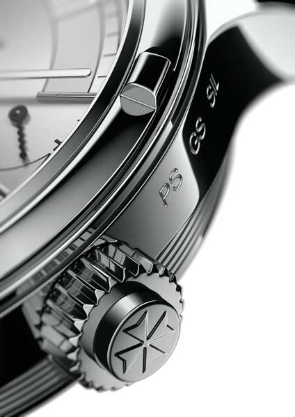 The discreet function selector on the bezel of the Vacheron Constantin Symphonia Grande Sonnerie 1860