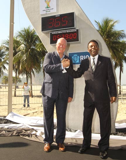 The countdown clocks