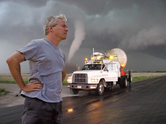 Dr. Joshua Wurman et le le « Doppler on Wheels »