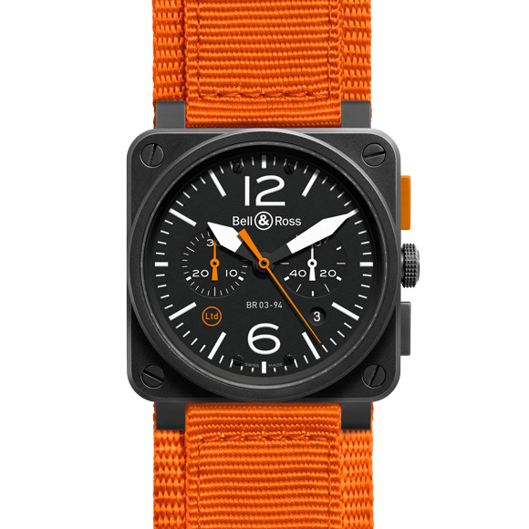 Bell & Ross BR03-94 Carbon Orange 