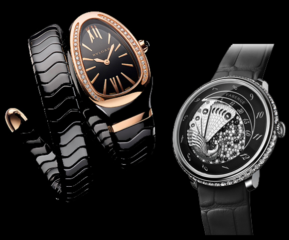 Bulgari Serpenti Spiga Faberge Lady Compliquee Peacock
