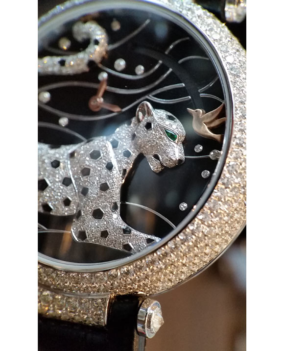 Cartier Pantheres et colibri 