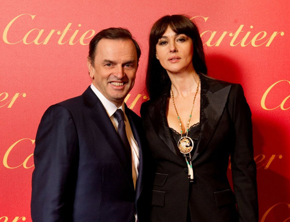 Cartier Monica Belluci Stanislas de Quercize