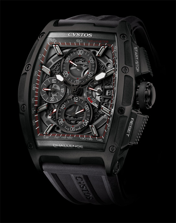 Cvstos Challenge Chrono II steel black Cvstos Challenge Chrono II steel black