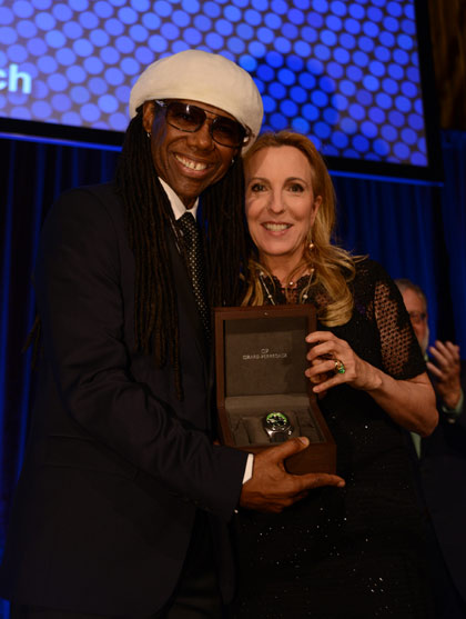 Girard-Perregaux Nile Rodgers Susan Rockefeller Girard-Perregaux Nile Rodgers Susan Rockefeller
