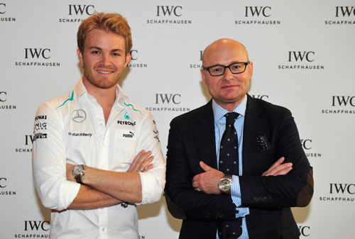 Watchmaking class for Nico Rosberg