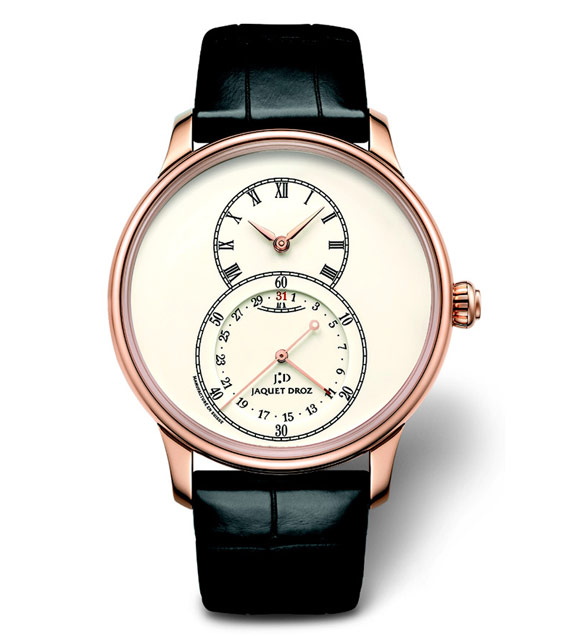 Jaquet Droz Grande Seconde Quantième en or rouge