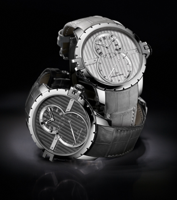 Jaquet Droz Nouvelles versions de la Grande Seconde SW, en acier et gris anthracite