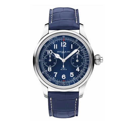 Montblanc 1858 Chronograph Tachymeter Blue Limited Edition 100 