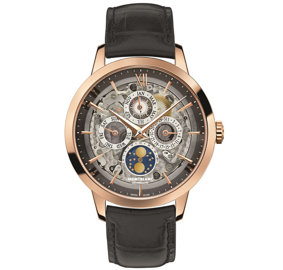 montblanc heritage spirit perpetual calendar saphire