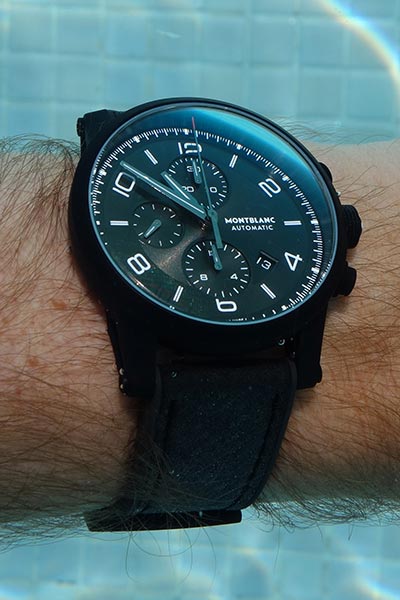 The Montblanc TimeWalker Extreme Chronograph DLC