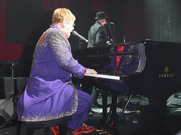 Supporting the Elton John AIDS Foundation