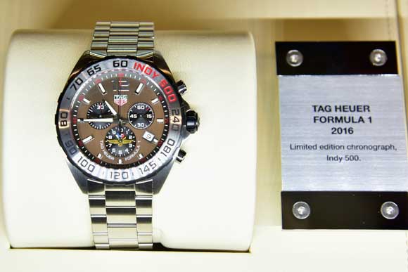 TAG Heuer Formula 1 Indy500 limited edition watch