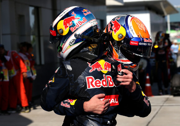 TAG Heuer Daniel Ricciardo Max Verstappen TAG Heuer Daniel Ricciardo Max Verstappen