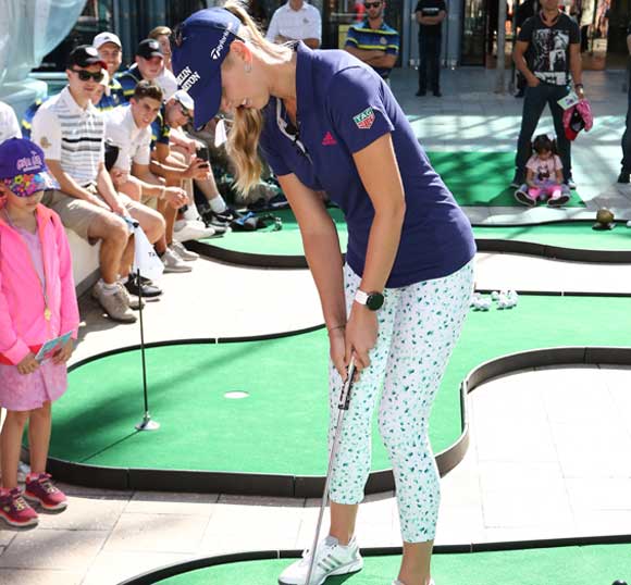 Video. Jessica Korda's Challenge