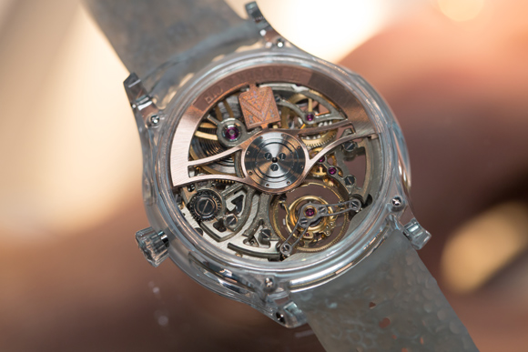 H. Moser & Cie.- Venturer Tourbillon Dual Time Sapphire Skeleton