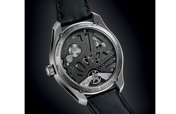 Zenith Academy Georges Favre-Jacot Titanium dos