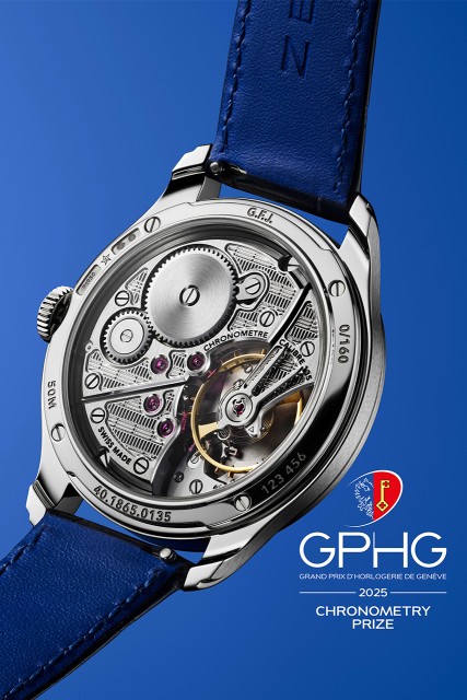 The G.F.J. wins the Chronometry Prize at the Grand Prix d