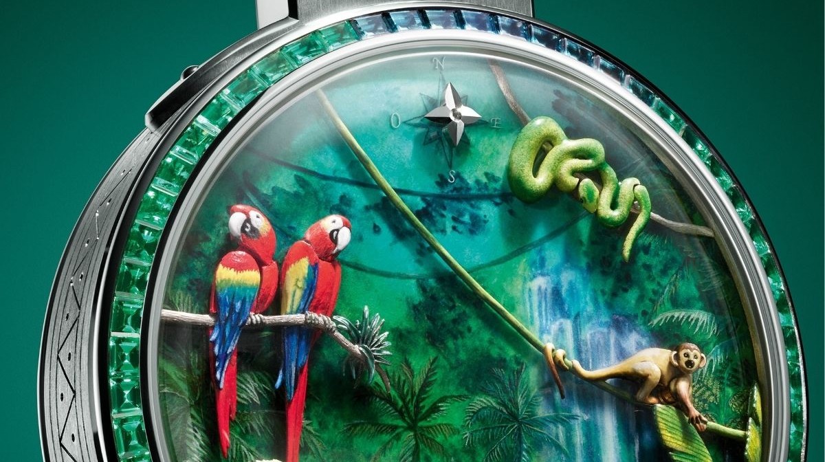 Escales autour du Monde 'Escale en Amazonie' Pocket Watch