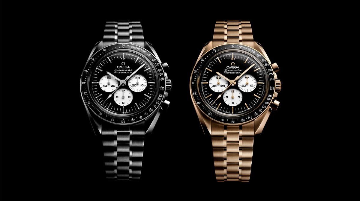 OMEGA Launches Speedmaster Moonwatch in Black and White | Worldtempus
