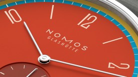 NOMOSGlashuett Tangente 38 Datum Sportbunt 175 Years Watchmaking © NOMOSGlashuett 