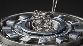Tambour Taiko Spin Time Flying Tourbillon © Louis Vuitton