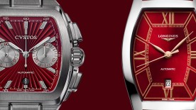 La Metropolitan Chrono Titanium Red et la LONGINES EVIDENZA © Worldtempus