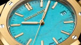 Montre en turquoise © Audemard Piguet