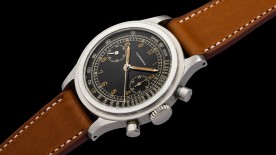 Longines Flyback Chronograph “Tre Tacche” (1942, ref. 4974) © LONGINES